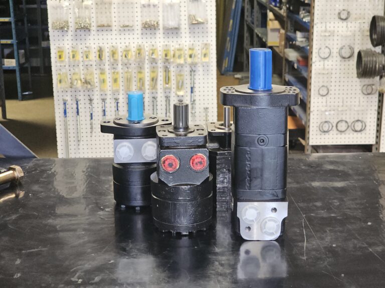 Showcase of precision-engineered hydraulic components for purchase